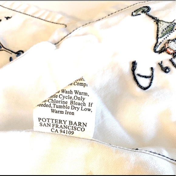 4 Fun Pottery Barn🍸🍹🥃 Cotton Cocktail Napkins - Picture 8 of 11